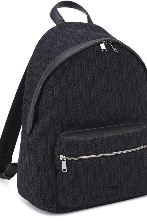 dior rider backpack black